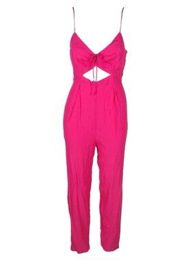 Guess fuchsia cutout jumpsuit 0 / XS